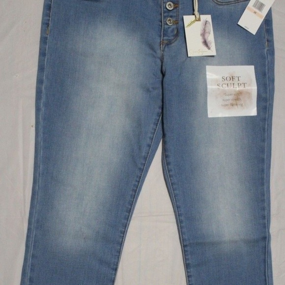 JESSICA SIMPSON KISS ME VINTAGE ANKLE SKINNY JEANS - Picture 2 of 6